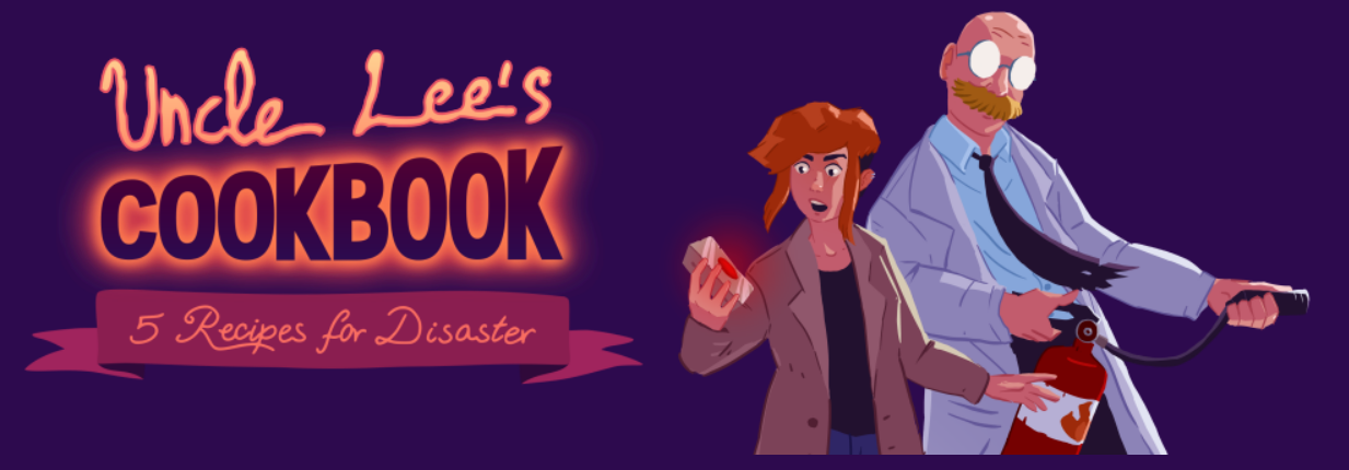 Uncle Lee's Cookbook main screen