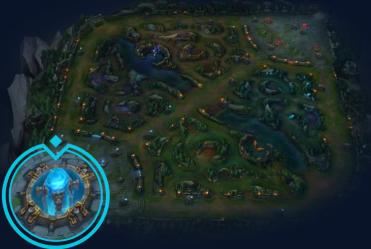 League of Legends Map and Objectives