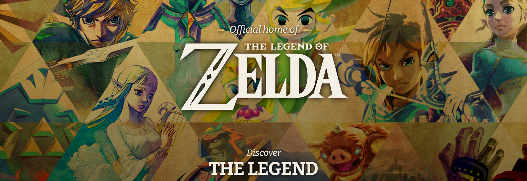 The Legend of Zelda Game Interface